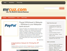 Tablet Screenshot of mrcuz.com